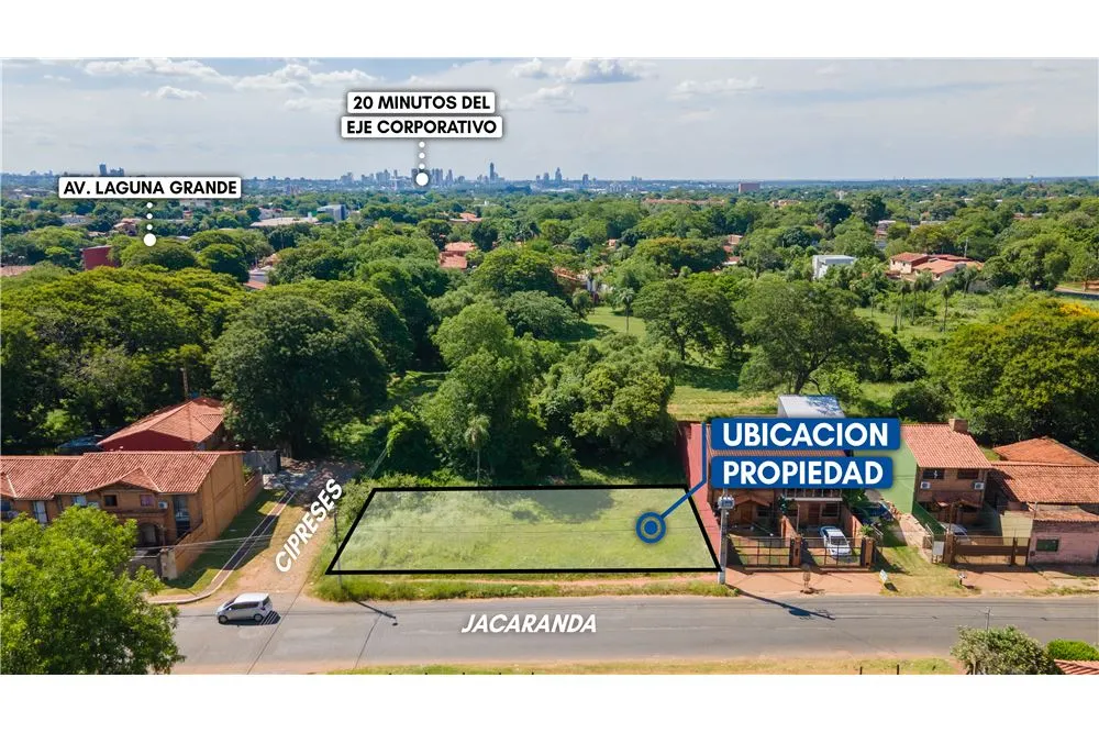 VENDO TERRENO EN ESQUINA ZONA LAGUNA GRANDE — foto 2