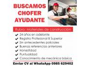 Chófer para Camión