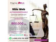 Cambiá, publicá y vendé… todo desde tu web.🚀