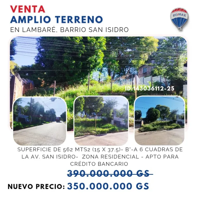 Terreno-Venta-PY Central Lambaré San Isidro De la Conquista — фото 3