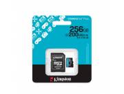 MEMORIA KINGSTON MICRO SD 256GB SDCG4/256GB CANVAS GO PLUS CON ADAPTADOR
