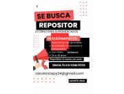 Buscamos REPOSITOR EXTERNO DE SUPERMERCADOS