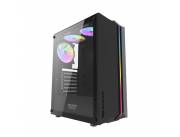 GABINETE GAMER DARKFLASH DK151 BLACK (3FANS ARGB)