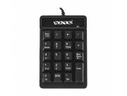 TECLADO NUMERICO SATE AK-187 NEGRO/USB