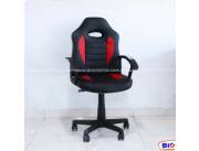 SILLA GIRATORIA GAMER KIDS ROJO/NEGRO (2735)
