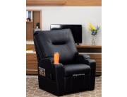 SOFA POLTRONA SOBERANA 721 ABBA NEGRO