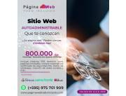 Cambiá, publicá y vendé… todo desde tu web.💻