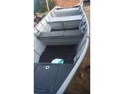 Vendo lancha de aluminio