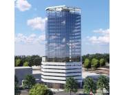 Vendo oficina a estrenar en edificio The Top, zona Shopping del Sol.