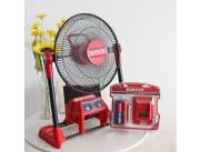 VENTILADOR EMTOP A BATERIA 20V + BATERIA Y CARGADOR (7498)