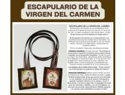 ESCAPULARIO DE LA VIRGEN DEL CARMEN!!