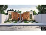 VENDO DÚPLEX TIPO CHALETS EN POZO, DE 3 DORMITORIOS EN BARRIO LAURELTY DE LUQUE