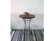 MESA HELENA P/BUTACAS TAPA MDF MOVELMAX CROMADA (M01901)