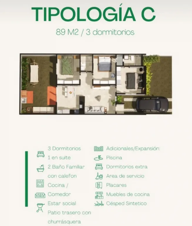 VENDO HERMOSAS CASAS EN BARRIO CERRADO EN LUQUE - MORA CUE — foto 2