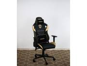 SILLA GAMER SATELLITE NEGRO/DORADO