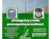 🔒 Protección Inteligente: Un toque eléctrico y fuera intrusos
