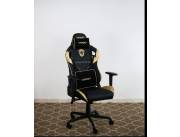 SILLA GAMER SATELLITE NEGRO/DORADO