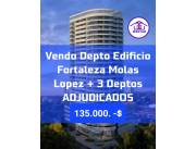 Vendo Depto Edificio Fortaleza Molas Lopez + 3 Deptos ADJUDICADOS 135.000.-$