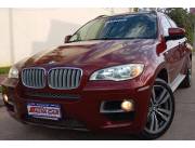 BMW X6 LIMITED DE PERFECTA 2011 DIESEL AUTOM/SEC A.A MANDOS AL VOLANTE INTERIOR CUERO!!!