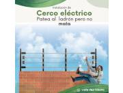 ⚡ ¡Cerco Perimetral Electrificado! ¡No Desafíes la Seguridad! ⚡