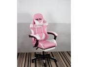 SILLA GIRATORIA GAMER TEEN ROSADO (TX-2816)