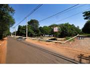 AMPLIO TERRENO CON DOBLE ESQUINA EN ITAUGUA