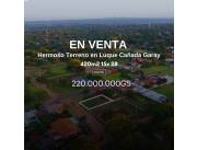 Terreno en venta en Barrio Cañada Garay