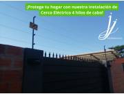 Cerco Eléctrico: La ira de tu propiedad contra los intrusos.