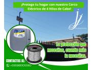 🍽 Cerco Eléctrico: Seguridad completa, todo incluido para ti