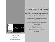 Tasaciones de Inmuebles