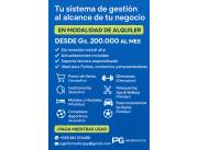 Sistemas para tu negocio desde Gs. 200.000/mes, sin contrato, suscripción gratuita!. 💻✨