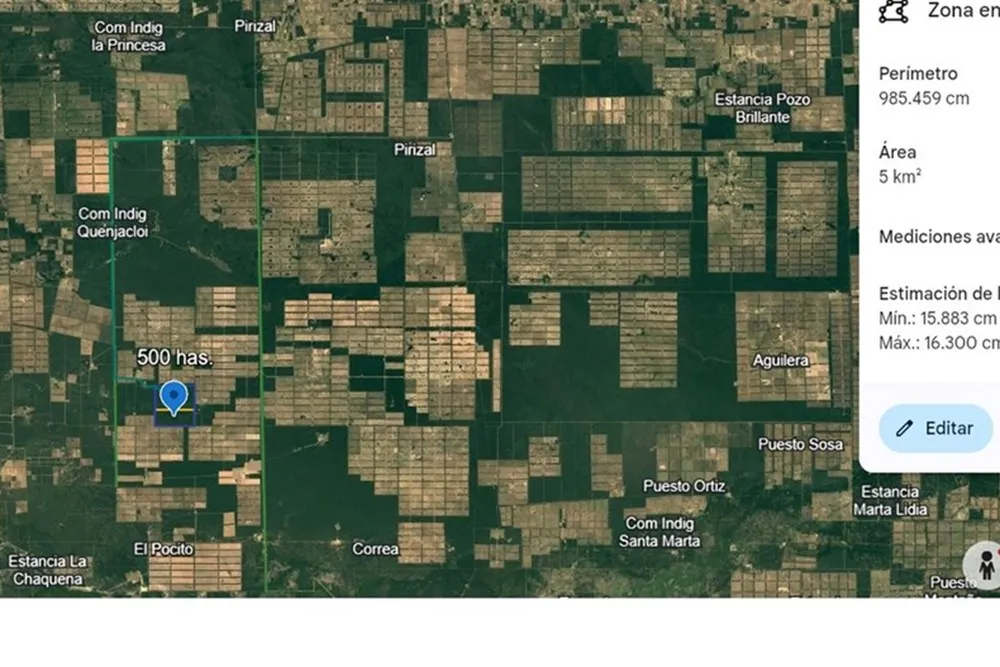Venta de campo virgen de 500 ha zona Pirizal — foto 3