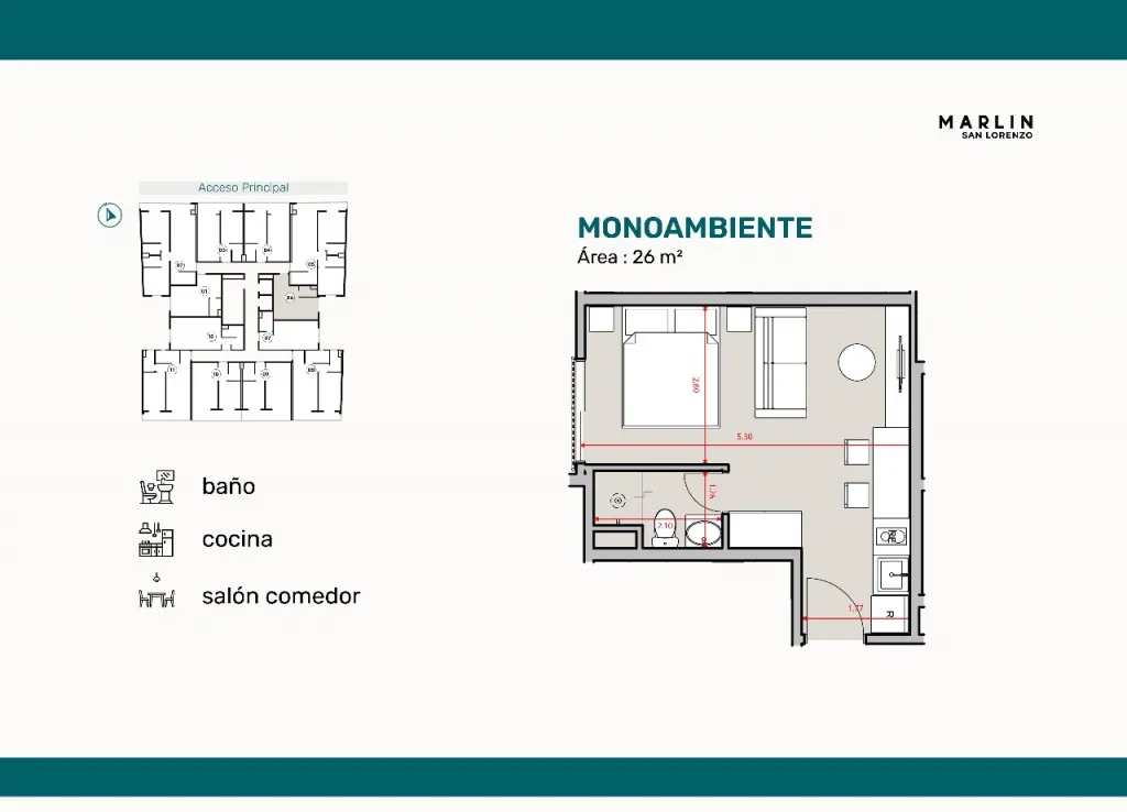 Monoambiente en pozo Frente a IPS Ingavi — foto 2