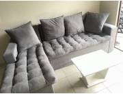 Sofá 3 lugares más chaise