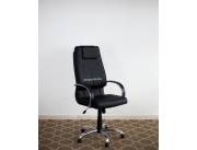 SILLA PRESIDENTE ABBA CROMADA LUNA
