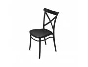 SILLA PLATS 1146 C/ASIENTO NEGRO LVS-163