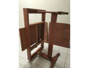 🔥 *REMATE URGENTE! MESA EXTENSIBLE DE MADERA SÓLIDA* 🔥