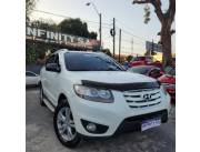 ☮️INFINITY MOTORS VENDE HYUNDAI SANTA FE AÑO 2010 REAL COLOR BLANCO DIESEL CAJA AUTOMATICA