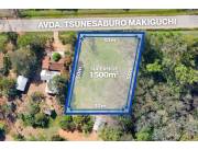 AMPLIO TERRENO DE 1500M2 SOBRE ASFALTO EN LIMPIO