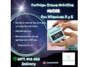 Crema Facial Tortulan Nutritiva Noche Con Vitamina A y E x 110 ml