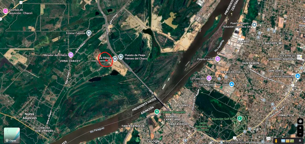 Propiedad de 1,810 ha en Nueva Asunción (Chaco'i) pegado al proyecto la Ribera — foto 2