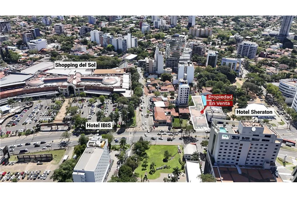 Terreno sobre Aviadores del Chaco- Asunciòn — foto 2