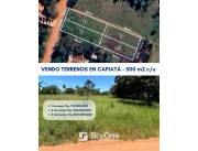 Vendo 4 terrenos en Capiata