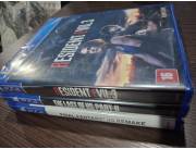 VENDO 3 JUEGOS NUEVOS DE PS4