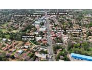 En venta terreno sobre la Av. Mcal Estigarribia Itauguá