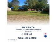 VENDO TERRENO EN CONDOMINIO CERRADO LOS ALAMOS