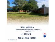 TERRENO EN CONDOMINIO CERRADO ZONA CIT
