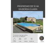 VENDO Propiedad de 12 HA en Borja Guaira