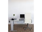 COMBO ESCRITORIO ANGULAR GIO (582) + SILLA TRINEO (Y1846B)