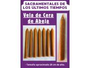 VELA DE CERA DE ABEJA!!